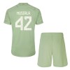 Jalkapallo Pelipaidat/Peliasut FC Bayern München Musiala 42 Lasten Kolmaspelipaita 2023-24
